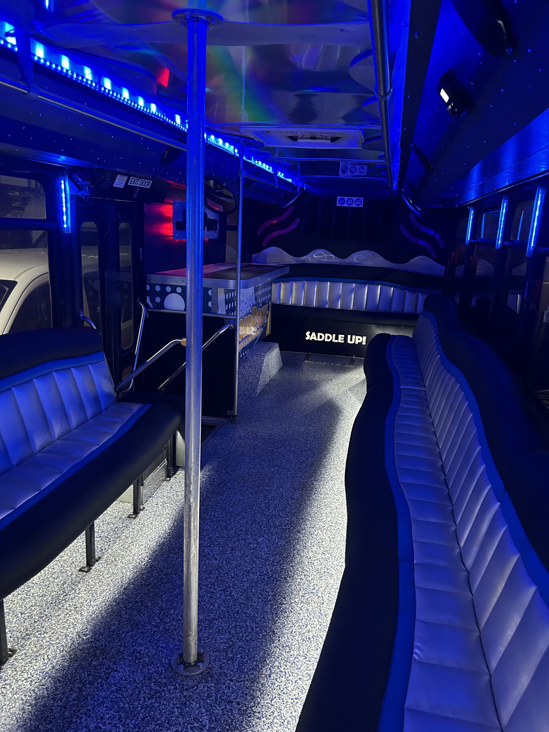 party bus lighting