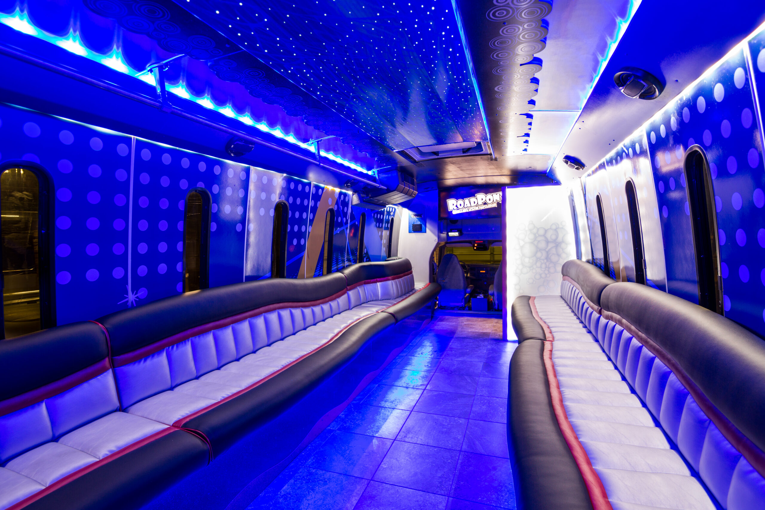 STL Road Pony party bus rental in St. Louis, Missouri