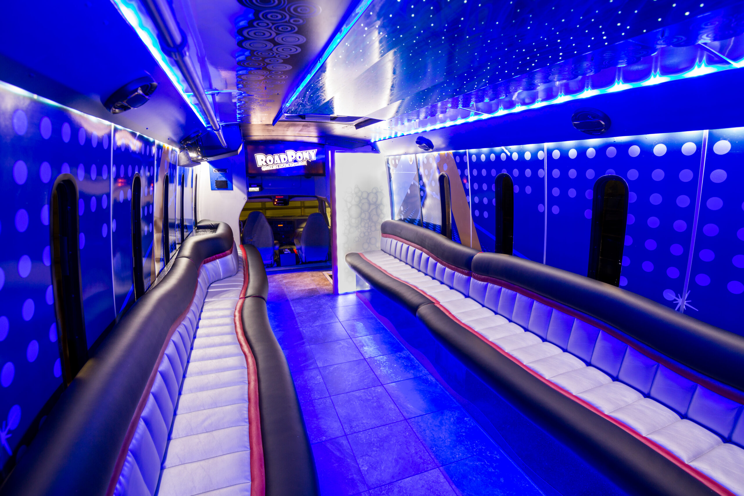 STL Road Pony party bus rental in St. Louis, Missouri