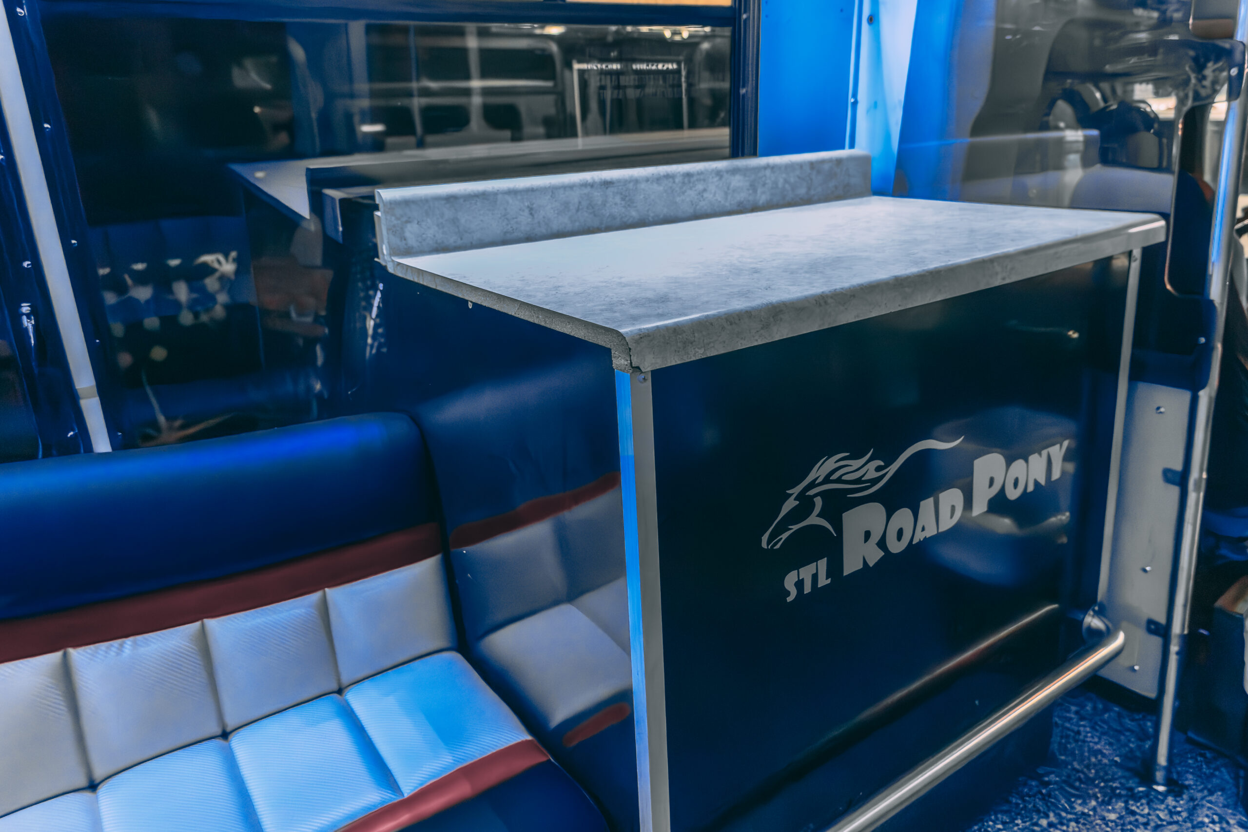 Milestone birthday celebration on a St. Louis party bus
